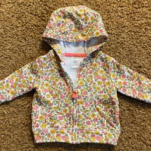 Flower Zip-Up Hoodie. 3mo